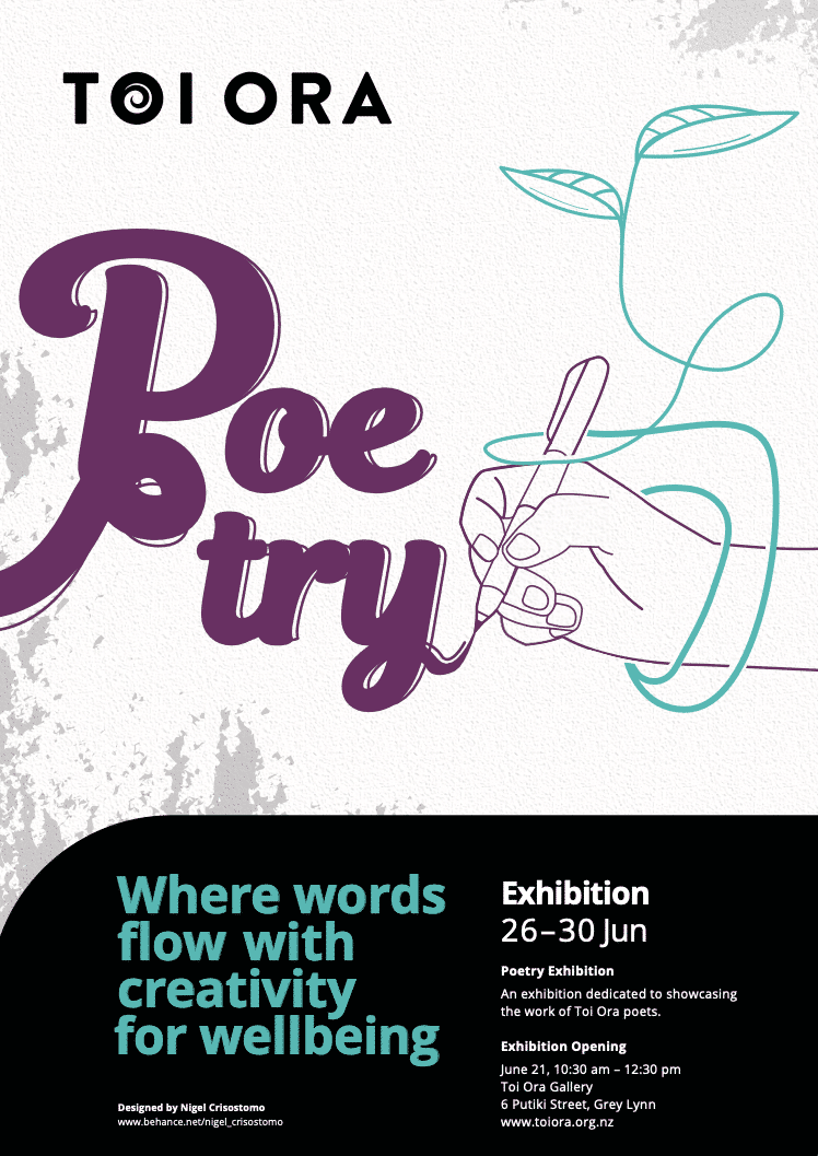Poetry Exhibition - 26-30 Jun (Opening 21 June 10:30-12:30pm)
