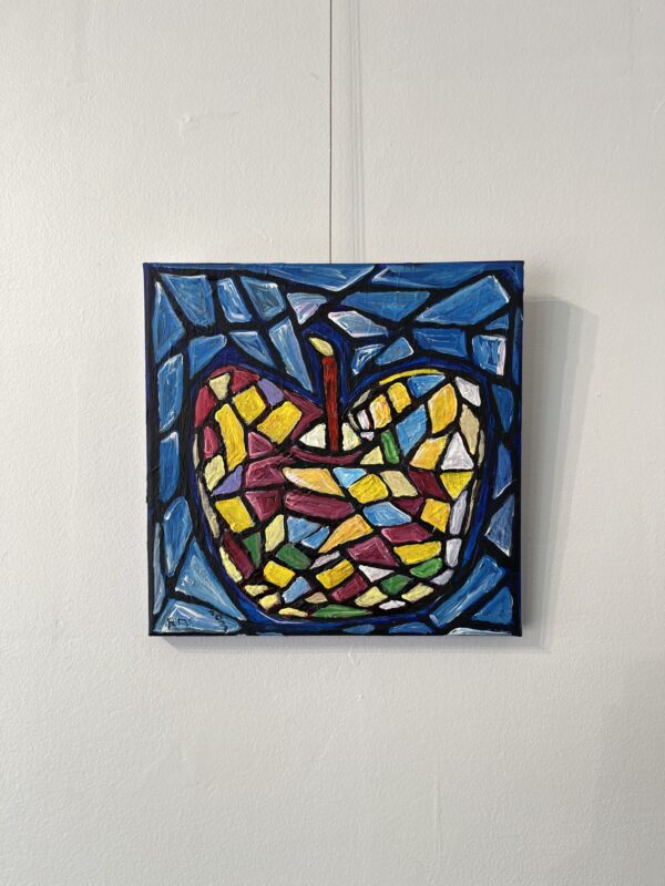 Stained Glass Apple