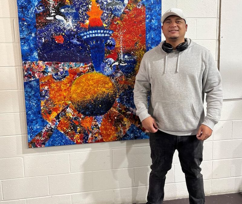 Artist looking to sell his first large-scale painting