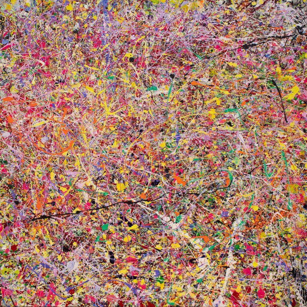 In Memory of Jackson Pollock 3 by Richard Mconnochie