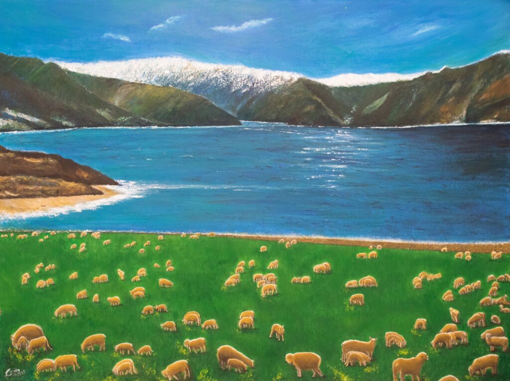 Bay of Quiet Herd by Sharon Shih