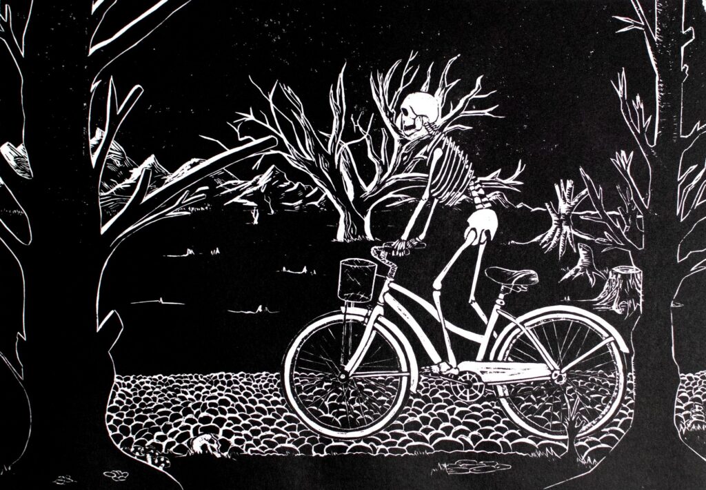 Deathly night air by Zet Makkink