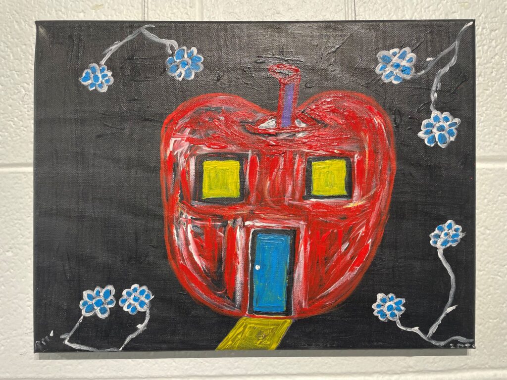 Red Apple by Richard Mconnochie