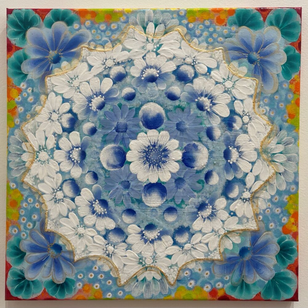 Daisy Mandala Purity of the Soul by Kay Shibuya