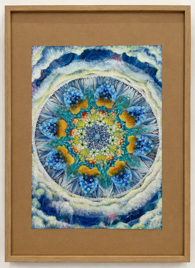 Kawakawa Mandala Soul Healing by Kay Shibuya