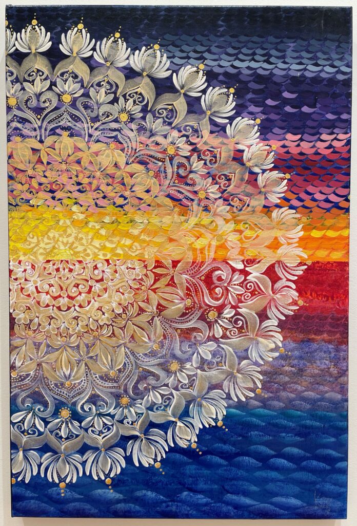 Sunrise Mandala New Beginnings by Kay Shibuya