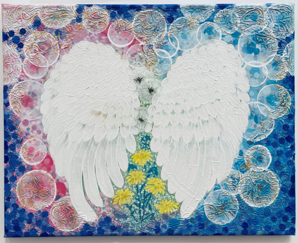 Wishing Angel by Dandelion by Kay Shibuya